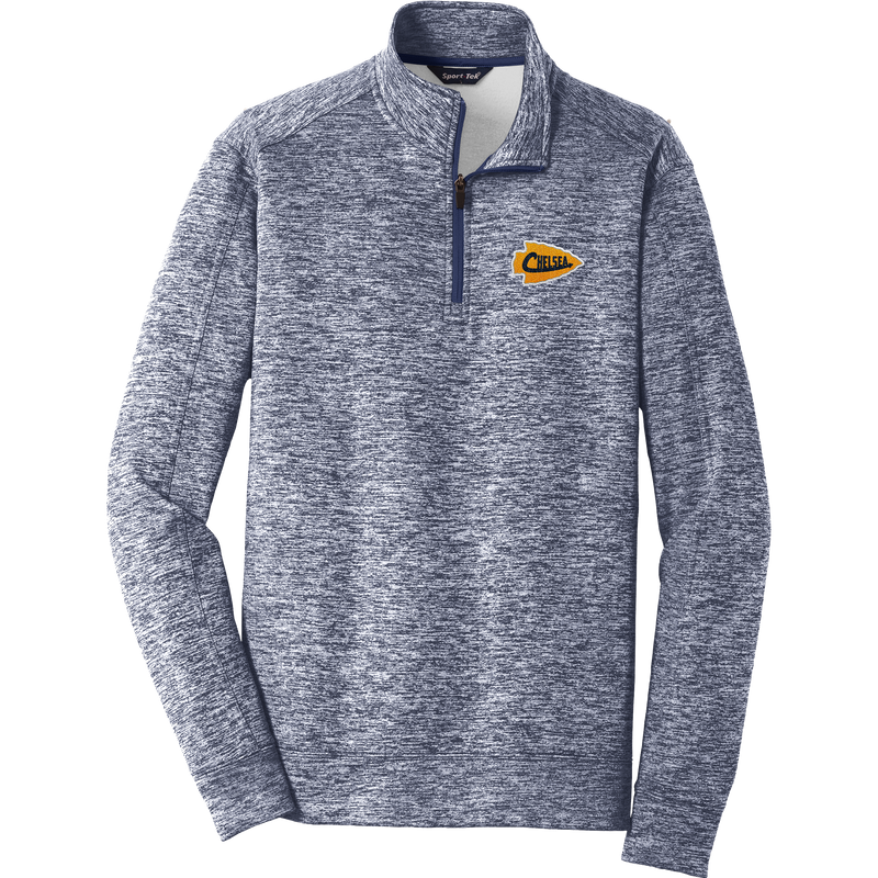 Chelsea Chiefs PosiCharge Electric Heather Fleece 1/4-Zip Pullover